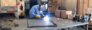 A man working at Fireblast Global