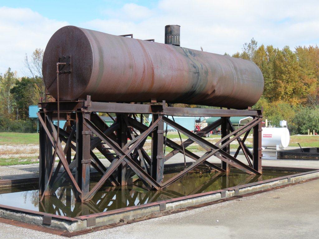 Farm equipment live-fire training prop for firefighter response training