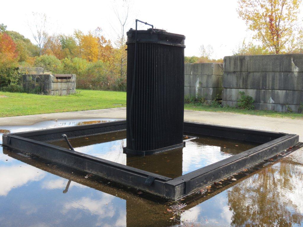 Electrical transformer fire training prop for controlled live-fire firefighter training
