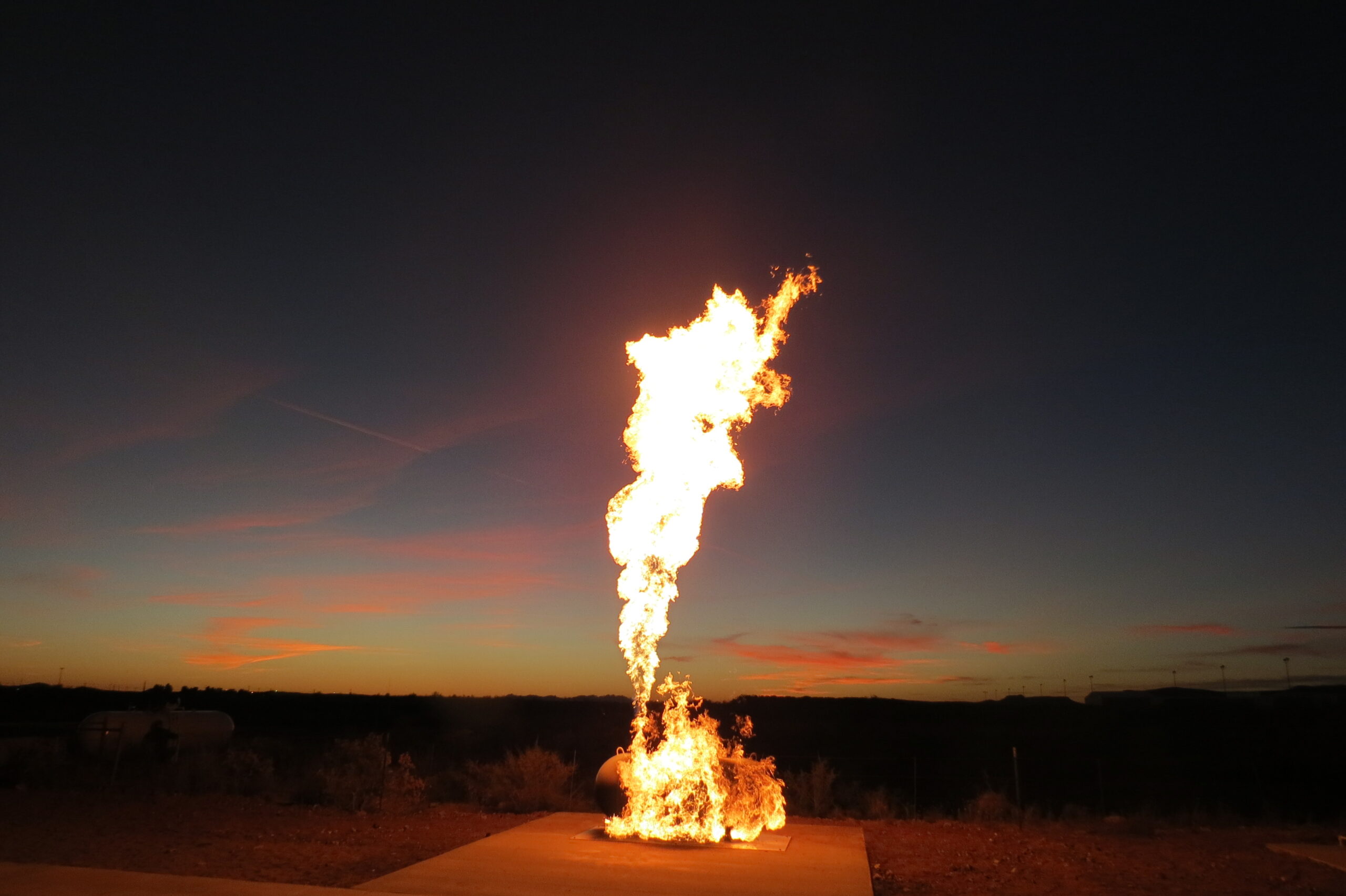 EXTERIOR DUMPSTER FIRE PROP
